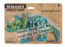 Load image into Gallery viewer, Shimmer Triceratops 10.5" - Purple