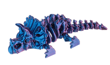Load image into Gallery viewer, Shimmer Triceratops 5" - Purple