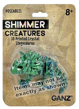 Load image into Gallery viewer, Shimmer Triceratops 5" - Blue
