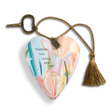 Load image into Gallery viewer, Sister How Lucky Recordable Art Heart