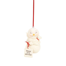 Load image into Gallery viewer, Snowpinions Blessed to Be With Mew Ornament