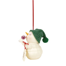 Load image into Gallery viewer, Snowpinions Dashing Through Merlot Ornament