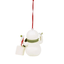 Load image into Gallery viewer, Snowpinions Drink Happy Thoughts Ornament