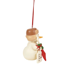 Load image into Gallery viewer, Snowpinions Let it Snow Somewhere Else Ornament