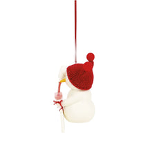 Load image into Gallery viewer, Snowpinions Sips About to Go Down Ornament