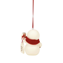 Load image into Gallery viewer, Snowpinions You Make My Heart Race Ornament