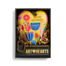 Load image into Gallery viewer, Strong and Courageous Art Heart