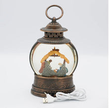 Load image into Gallery viewer, Swirl Lantern Holy Family