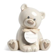Load image into Gallery viewer, Teddy Bear Bank Neutral