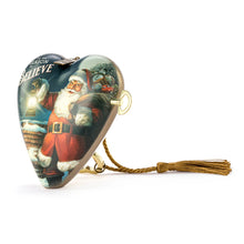Load image into Gallery viewer, Tis the Season Musical Art Heart