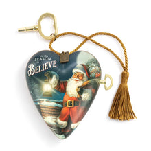 Load image into Gallery viewer, Tis the Season Musical Art Heart