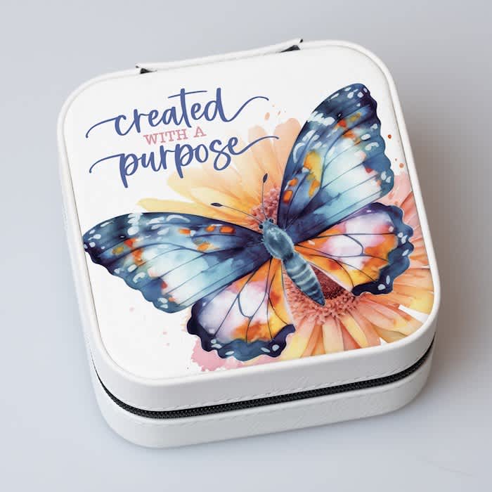 Travel Jewelry Box - Created With A Purpose