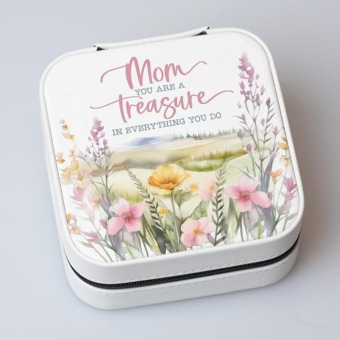Travel Jewelry Box - Mom You Are A Treasure