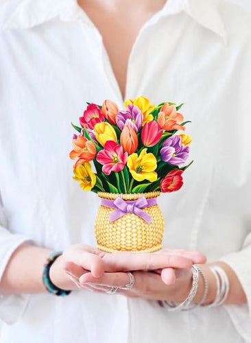 Fresh Cut Mini Festive Tulips