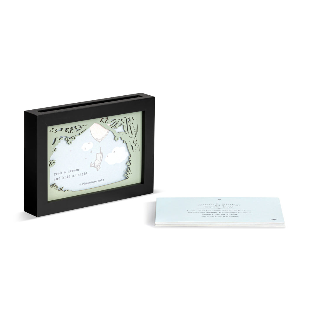 Winnie-the-Pooh Well Being Inspiration Cards with Frame - 7x5in