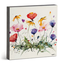Load image into Gallery viewer, Wildflowers Wall Art 10&quot; Sq