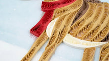 Load image into Gallery viewer, Quilling Card - Winter Donkey &amp; Friend
