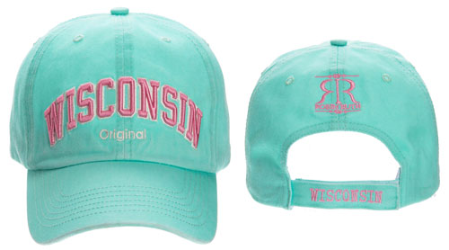 WI Beach Glass Blue Baseball Cap