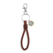 Load image into Gallery viewer, Wrapped In Prayer Keychain Silver