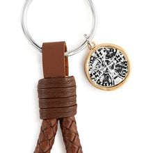 Load image into Gallery viewer, Wrapped In Prayer Keychain Silver