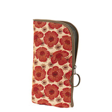 Load image into Gallery viewer, Zip Pouch 185 Poppy Love