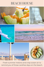 Load image into Gallery viewer, Eco Candle Company - 6oz eco candle BEACH HOUSE