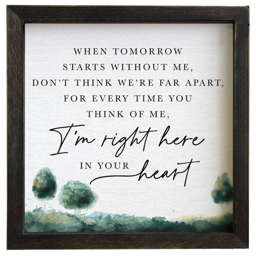Sincere Surroundings - I'm Right Here Trees - Rustic Frames: 10