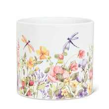 Load image into Gallery viewer, Large Dragonfly &amp; Floral Planter