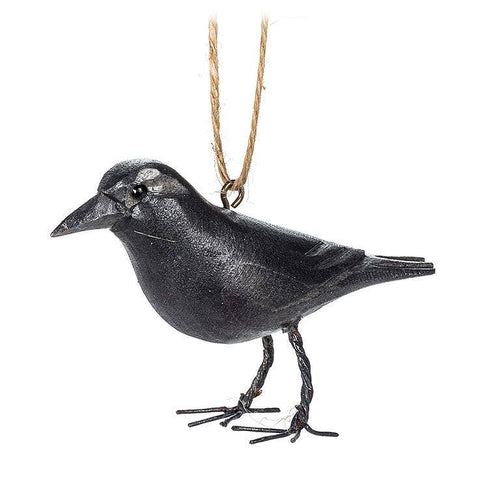 Abbott - Crow Carved Ornament