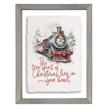 Load image into Gallery viewer, Sincere Surroundings - True Spirit Train - Floating Art Rectangle