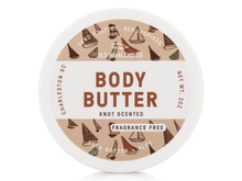 Load image into Gallery viewer, Old Whaling Company - Travel Size Knot Scented (Fragrance Free) Body Butter (2oz)