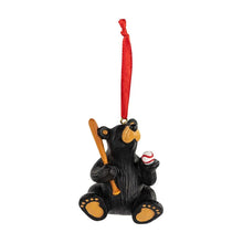 Load image into Gallery viewer, BF Baseball Bear Ornament
