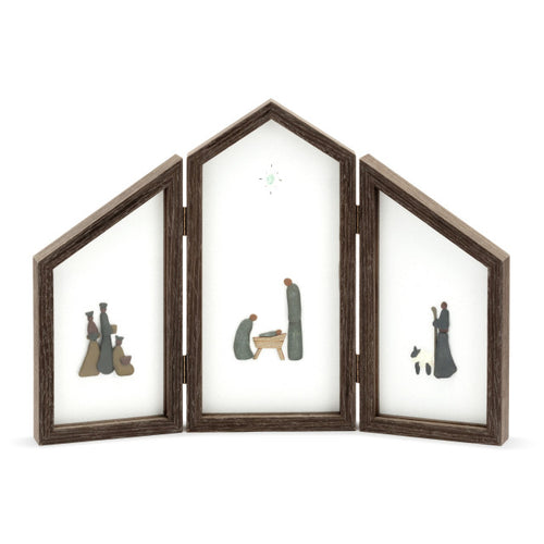 Nativity Triptych Shadowbox