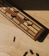 Load image into Gallery viewer, Wood Cribbage Game - Handmade