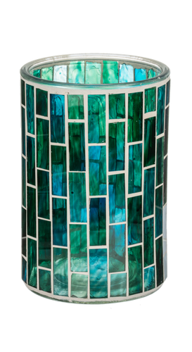 Small Mosaic Pillar Holder