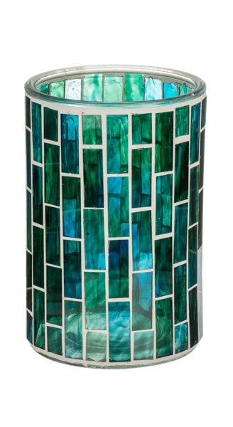 Small Mosaic Pillar Holder