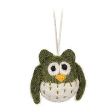Load image into Gallery viewer, Abbott - Mini Owl Ornament-4 Assorted