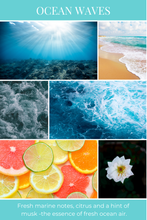 Load image into Gallery viewer, Eco Candle Company - 8oz mason OCEAN WAVES