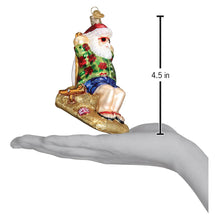 Load image into Gallery viewer, Old World Christmas - Sunning Santa Ornament