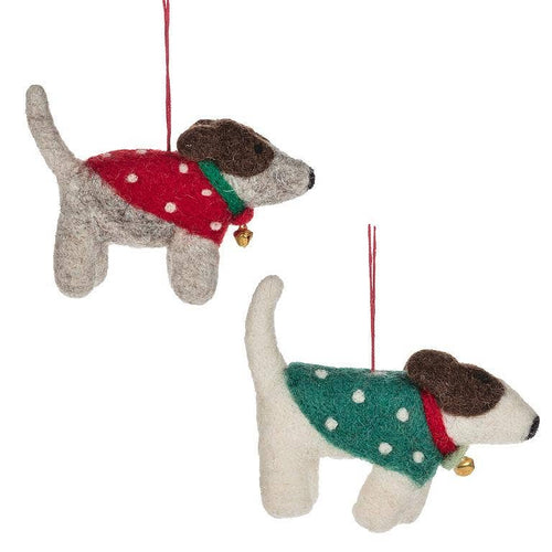 Abbott - Dogs in Coats Ornaments-2 Assorted-3