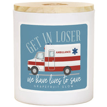 Load image into Gallery viewer, Sincere Surroundings - Get In Loser Ambulance - GRP - Candles