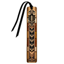 Load image into Gallery viewer, Mitercraft - Art Deco Handmade Wooden Bookmark