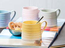 Load image into Gallery viewer, Abbott - Ridged Mug-Light Blue-3"H(14oz)