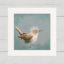 Load image into Gallery viewer, Cathy Walters Art - Royal Wren Happy Square