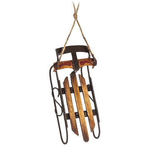 Abbott - Old Style Sled Ornament-5.25