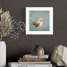 Load image into Gallery viewer, Cathy Walters Art - Royal Wren Happy Square