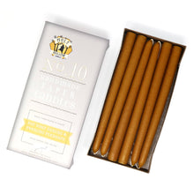 Load image into Gallery viewer, 10" Hand Dipped Unscented Taper Candles - Off White