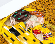 Load image into Gallery viewer, Quilling Card - Artist Series - Quilled The Kiss, Klimt Greeting Card