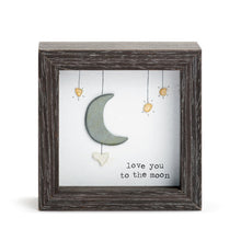 Load image into Gallery viewer, Love You To The Moon Shadowbox