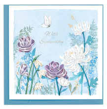 Load image into Gallery viewer, Quilling Card - Sympathy Garden